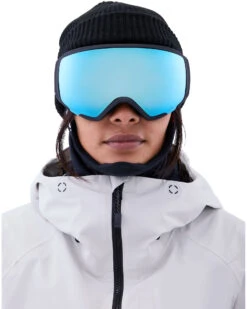 Anon WM1 Black / Perceive Variable Blue + Perceive Cloudy Pink Women's Goggles -Ski Equipment Store 7602039013 g