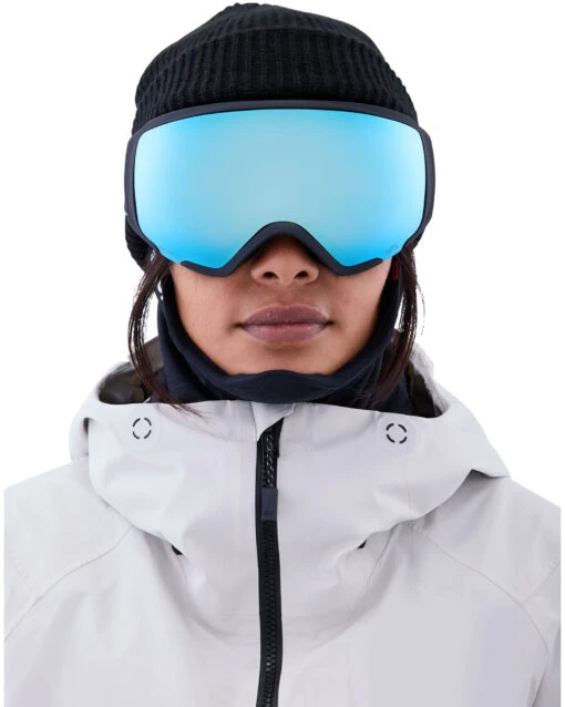 Anon WM1 Black / Perceive Variable Blue + Perceive Cloudy Pink Women's Goggles - Image 4