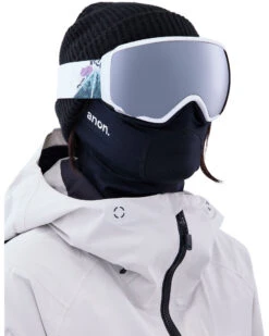 Anon WM1 Collage / Perceive Sunny Onyx + Perceive Variable Violet Women's Goggles -Ski Equipment Store 7602049101 g