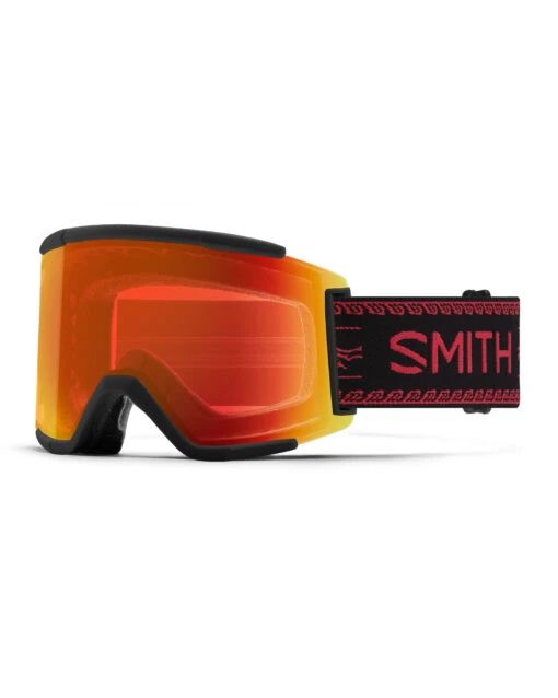 Smith Squad XL Zeb Powell / ChromaPop Everyday Red Mirror + ChromaPop Storm Rose Flash Goggles