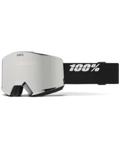 100% Essentail Black / HiPER Grey-Blue Silver ML Mirror + HiPER Pink Turquoise ML Mirror Goggles