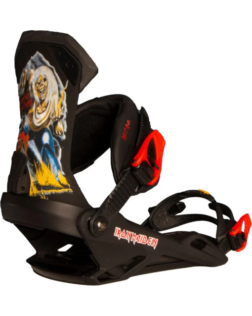 Nitro Team X Iron Maiden Men's Snowboard Bindings
