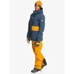 Snowboard Jacket Quiksilver Black Alder Stretch GTX -Ski Equipment Store bunda na snowboard quiksilver black alder stretch gtx insignia blue 4