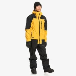 Snowboard Jacket Quiksilver Ultralight Gore -Ski Equipment Store bunda na snowboard quiksilver ultralight gore mineral yellow 4