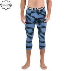 Base Layer Bottoms Mons Royale Cascade Merino Flex 200 3/4 Legg