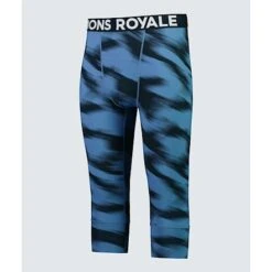 Base Layer Bottoms Mons Royale Cascade Merino Flex 200 3/4 Legg -Ski Equipment Store funkcni spodky mons royale cascade merino flex 200 3 4 legg blue motion 4