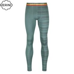 Base Layer Bottoms ORTOVOX 185 Rock'n'wool Long Pants