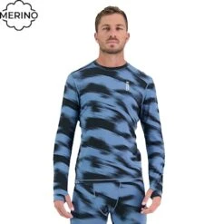 Base Layer Top Mons Royale Cascade Merino Flex 200 LS