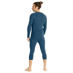 Base Layer Top ORTOVOX 230 Competition Long Sleeve -Ski Equipment Store funkcni tricko ortovox 230 competition long sleeve petrol blue 3