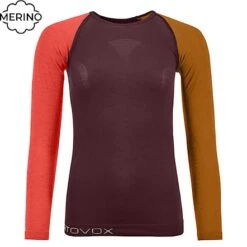 Base Layer Top ORTOVOX Wms 120 Comp Light Long Sleeve