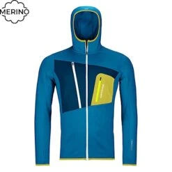 Hoodie ORTOVOX Fleece Grid Hoody