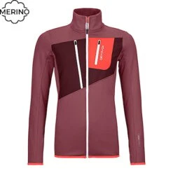 Hoodie ORTOVOX Wms Fleece Grid Jacket