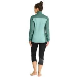Hoodie ORTOVOX Wms Fleece Light Zip Neck -Ski Equipment Store technicka mikina ortovox wms fleece light zip neck arctic grey 4